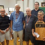 Boursiers Séniors 30' A: Léo-Paul, Alvin, Jean et Jean-Guy.