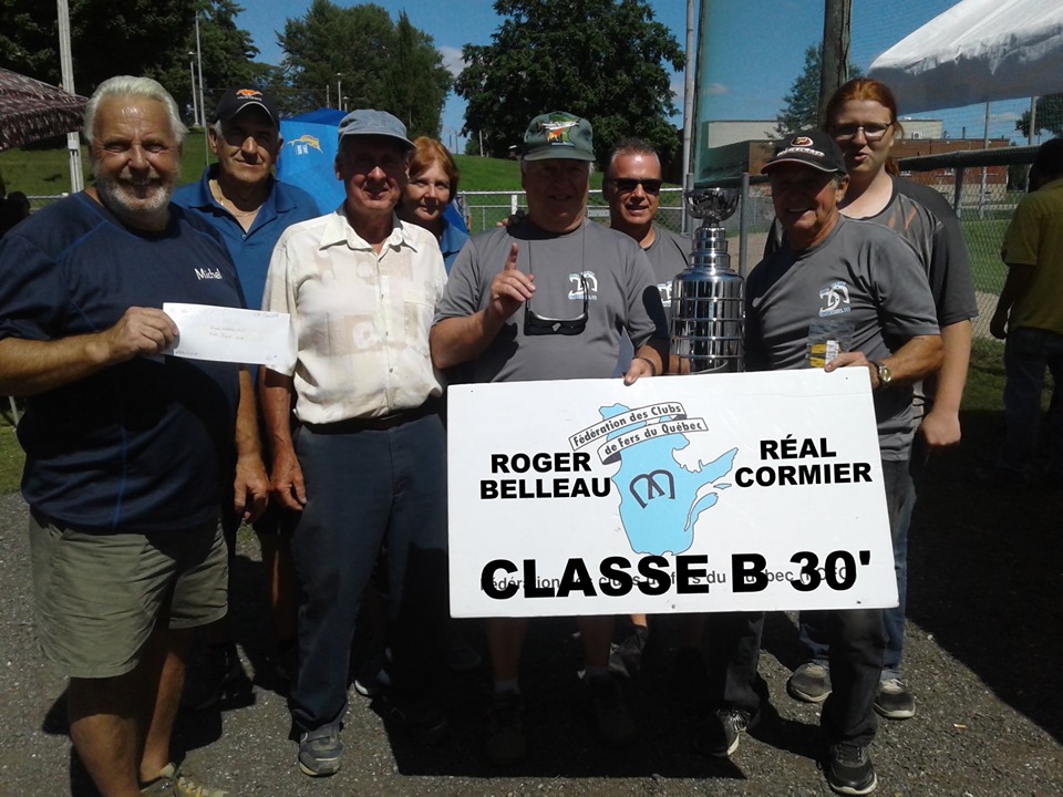 Classe B 30' champions: Roger Belleau & Réal Cormier