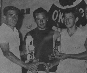 Serge Cournoyer & Fernand Thibeault, champions en double 1968