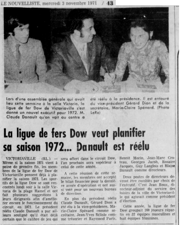 1971-11-03 - Comité Victo - Photo