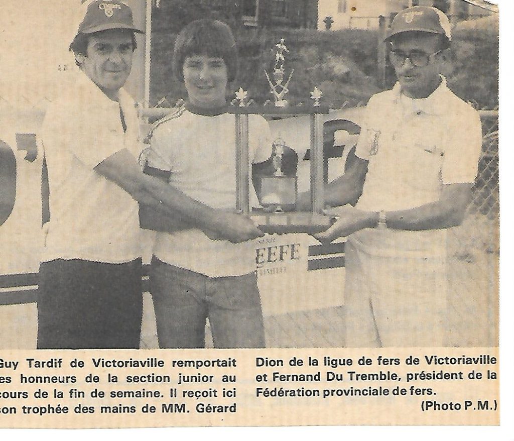 1978-09-06 - Championnat du Québec à Victo (Jr)