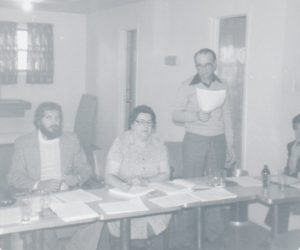 Assemblée des membres vers 1978.