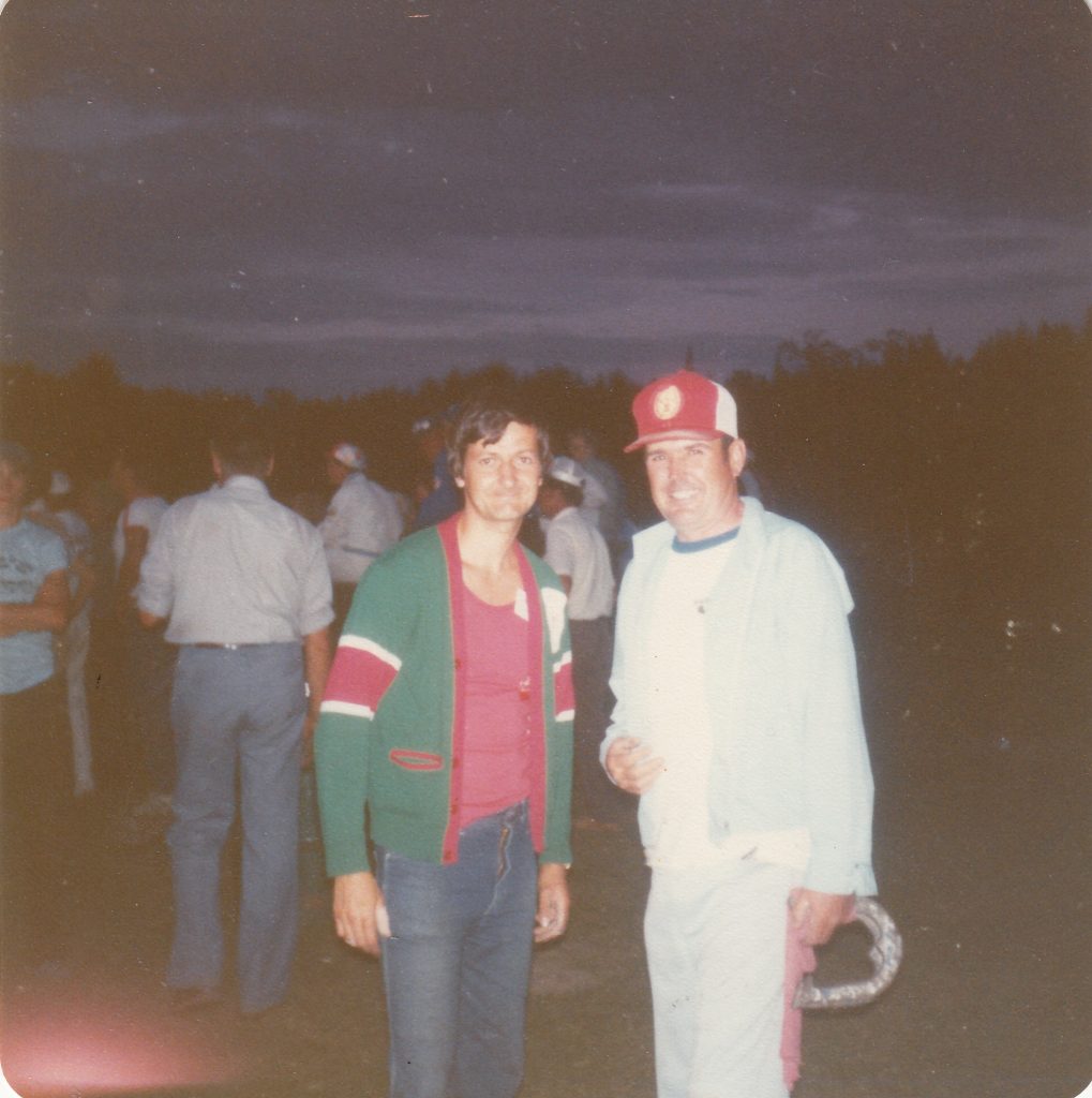 Gilles Joyal (finaliste) et Lloyd Gemmell (champion) à Edmonton au Championnat Canadien 1980.