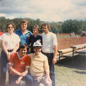 Les Québécois au Championnat Canadien à Edmonton en 1980.