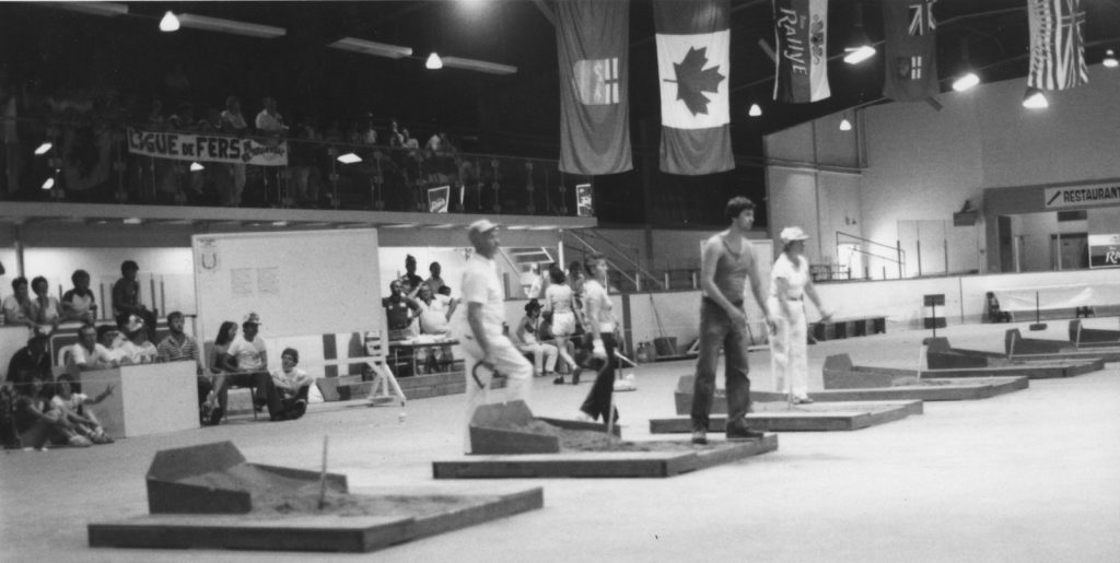 1981 - Championnat Canadien - action finales du A