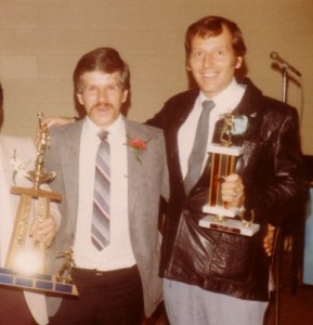 René Croteau et Gérald Girouard (co-fondateurs de la Ligue)