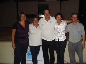 Le Conseil d'administration 2011: Mélanie, Lynda, Fernand, Josée et Michel.