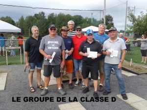 Groupe Classe D 40 pieds