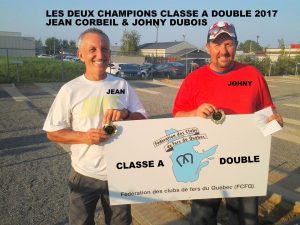 Champions 40 pieds A: Jean Corbeil & Johnny Dubois