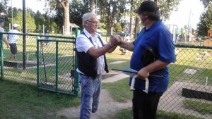 Retrouvailles Fernand Thibeault et André Leclerc.