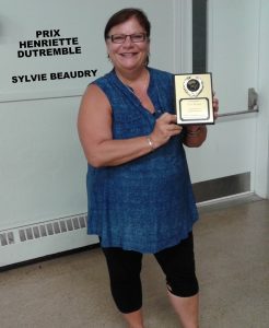 Prix Henriette-Dutremble: Sylvie Beaudry (membre par excellence féminin)