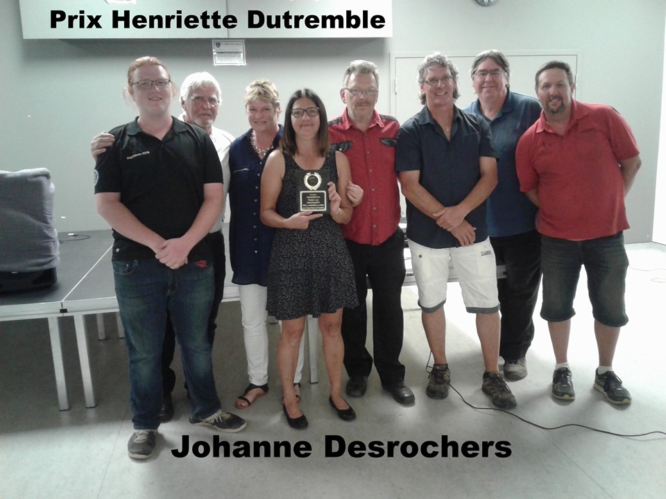 Prix Henriette-Dutremble: Johanne Desrochers